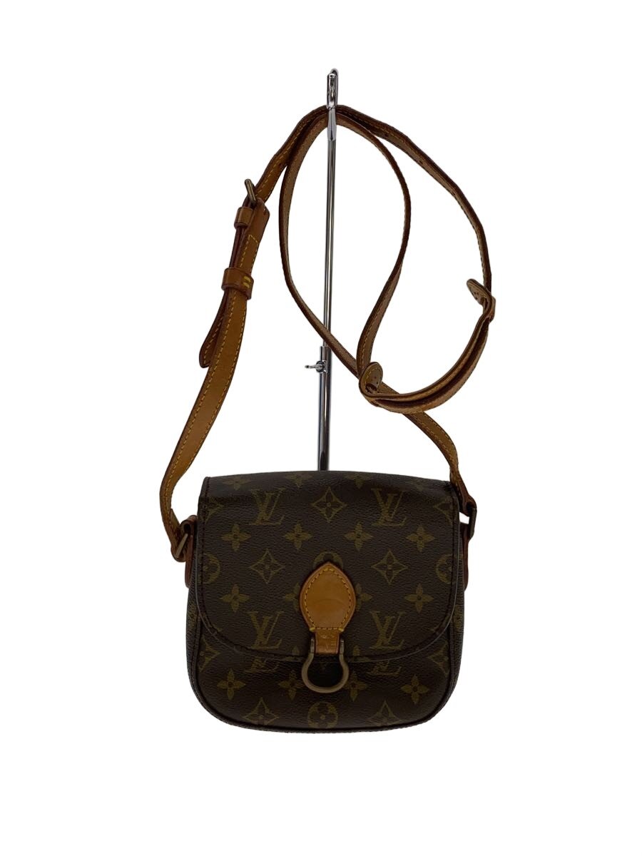 【中古】LOUIS VUITTON◆サンクルーGM_モノグラム・帆布/PVC/BRW【御徒面子】