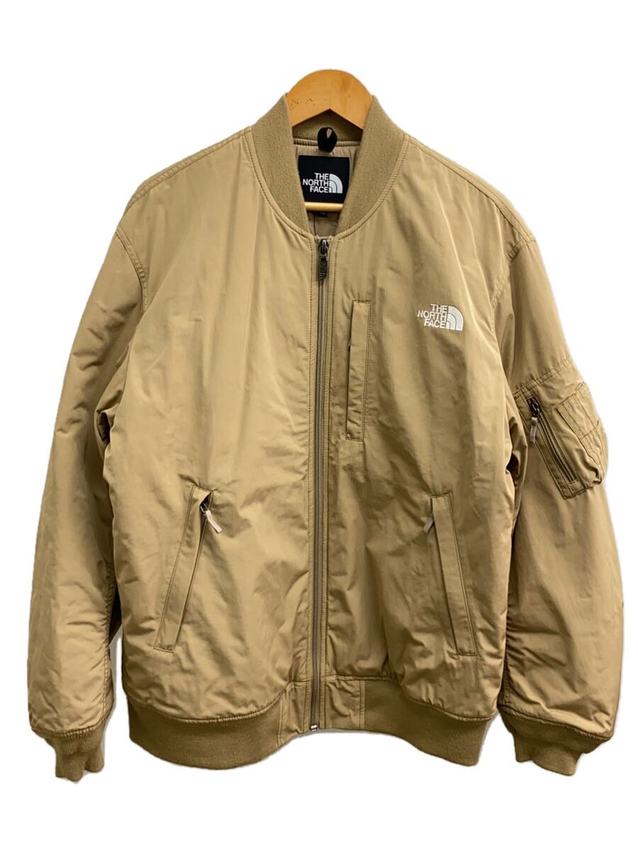 【中古】THE NORTH FACE◆INSULATION BOMBER JACKET_インサレーションボンバージャケット/XL/ポリエステル/BEG【メンズウェア】｜2ｎｄ STREET 店