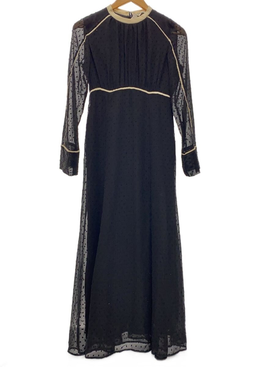 【中古】CLANE◆22AW DOT CUT JAQUARD ONE PIECE/0/ポリエステル/BLK/13112-5242//【レディースウェア】｜2ｎｄ STREET 店 7,603円