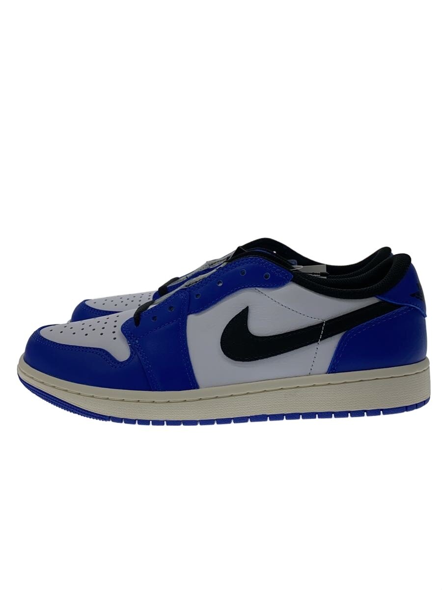 【中古】NIKE◆AIR JORDAN 1 LOW OG_エアジョーダン 1 置き目 OG/27珊/BLU【シューズ】