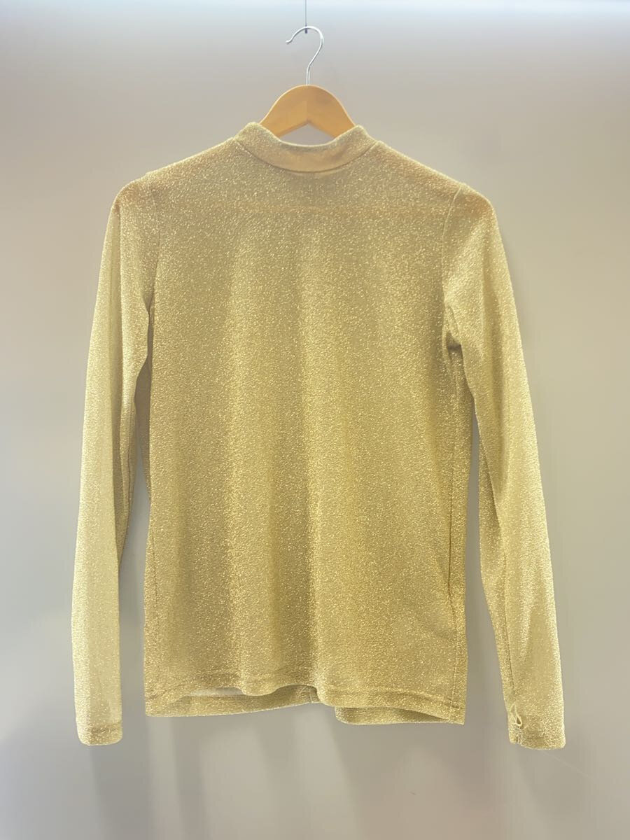 【中古】AMERI◆カットソー/FREE/ナイロン/GLD/0224203710570【レディース御召しもの】