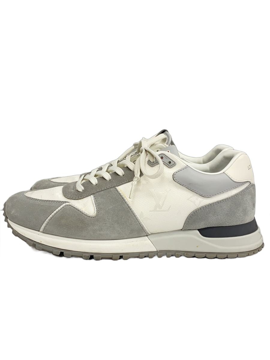 【中古】LOUIS VUITTON◆ローカットスニーカー/UK7.5/GRY/1ABMFR【シューズ】