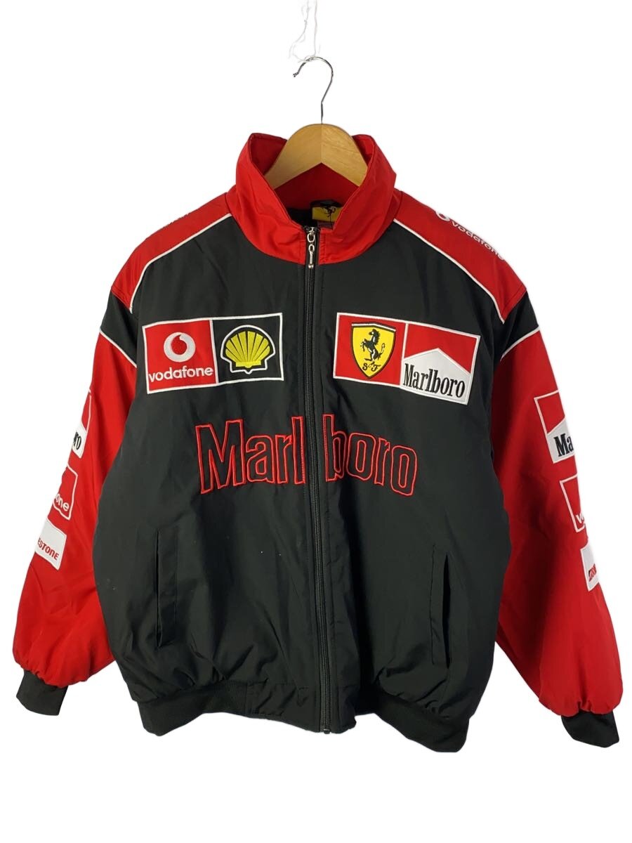 【中古】Marlboro◆ジャケット/L/ポリエステル/RED【メンズウェア】|2nd STREET 店