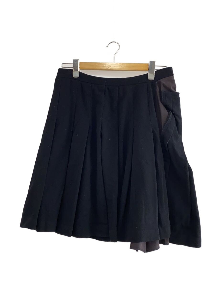 【中古】COMME des GARCONS◆プリーツスカート/スカート/42/ウール/BLK/黒//【レディースウェア】|2nd STREET 店