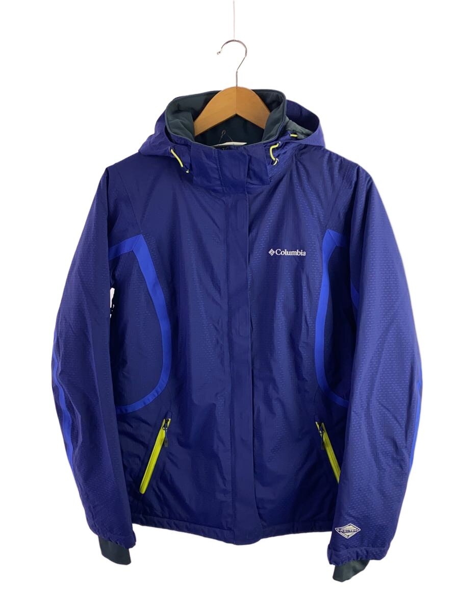 【中古】Columbia◆山岳パーカー/M/ナイロン/BLU/SL4216【レディース御召しもの】