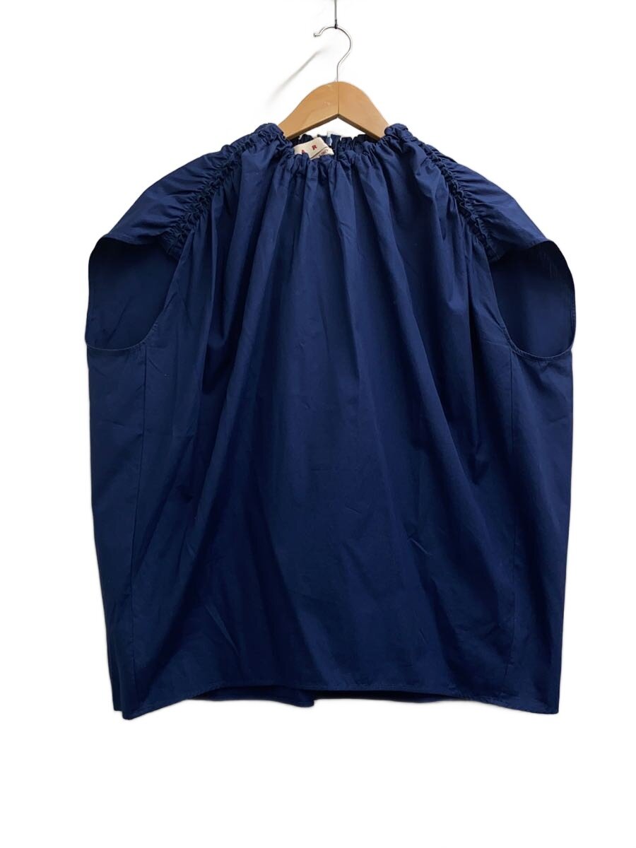 【中古】MARNI◆ノースリーブトップ/38/綿織物/NVY/TTMA0148A0//【レディース御召しもの】