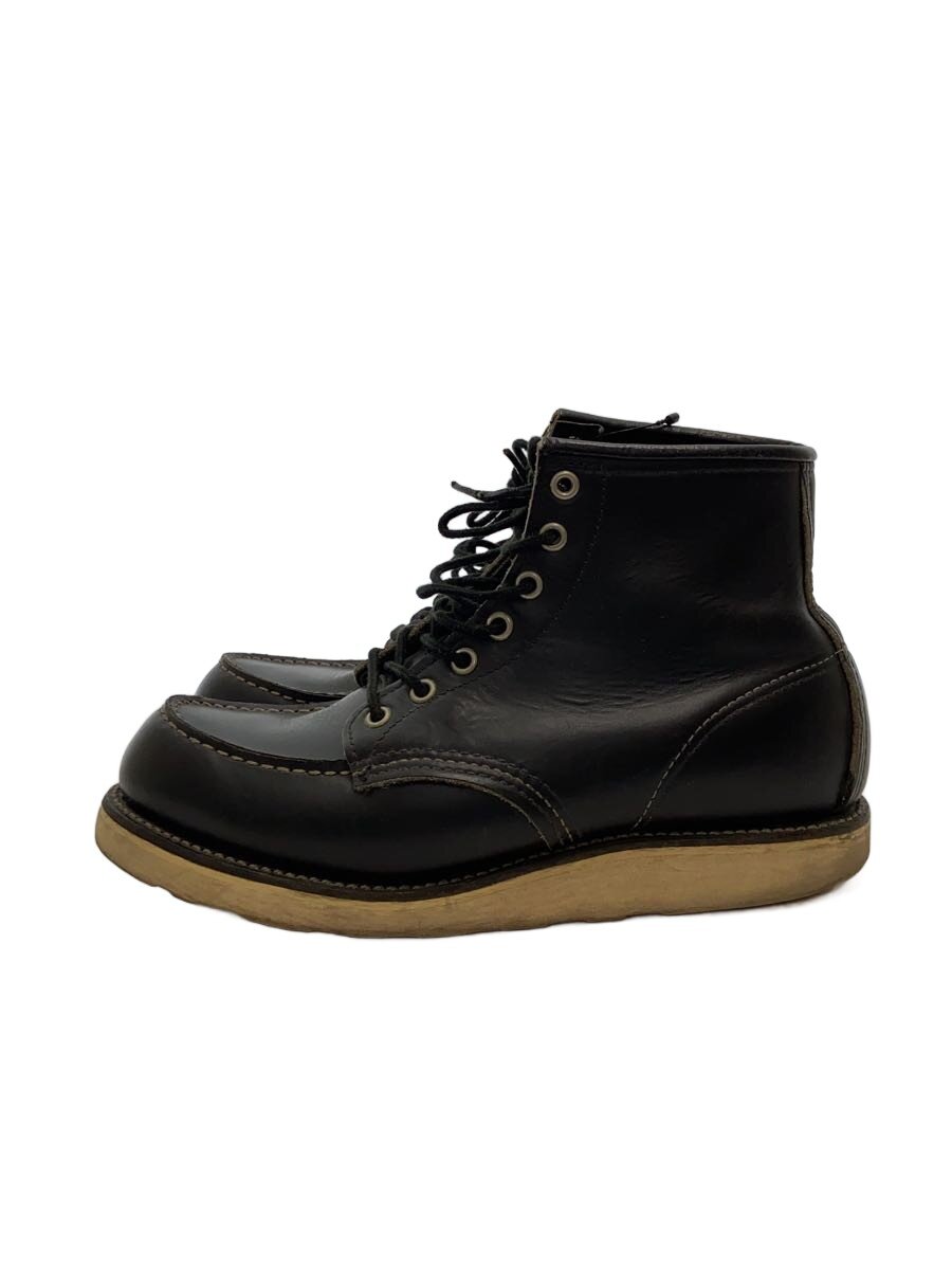 【中古】RED WING◆レースアップブーツ/US7.5/BLK/レザー/8178//【シューズ】｜2ｎｄ STREET 店 21,120円