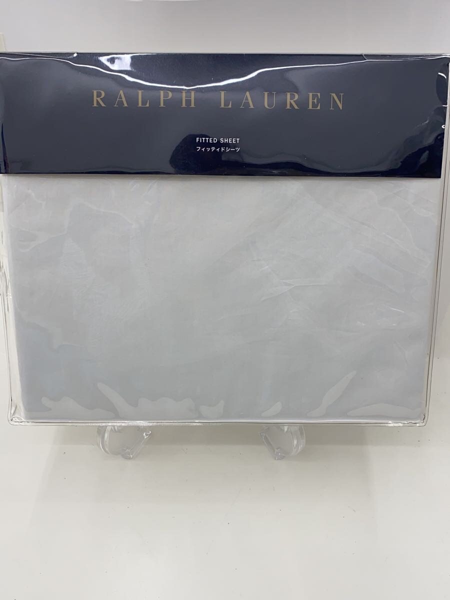 【中古】RALPH LAUREN◆フィッティドシーツ/ホワイト/140*200*40//【インテリア小物・日用雑貨】