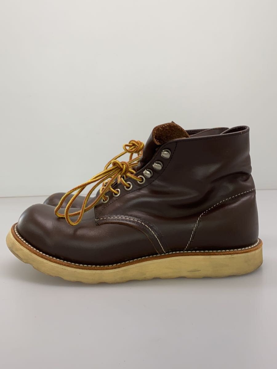 【中古】RED WING◆ブーツ/US8/BRW/犬下げ札【シューズ】
