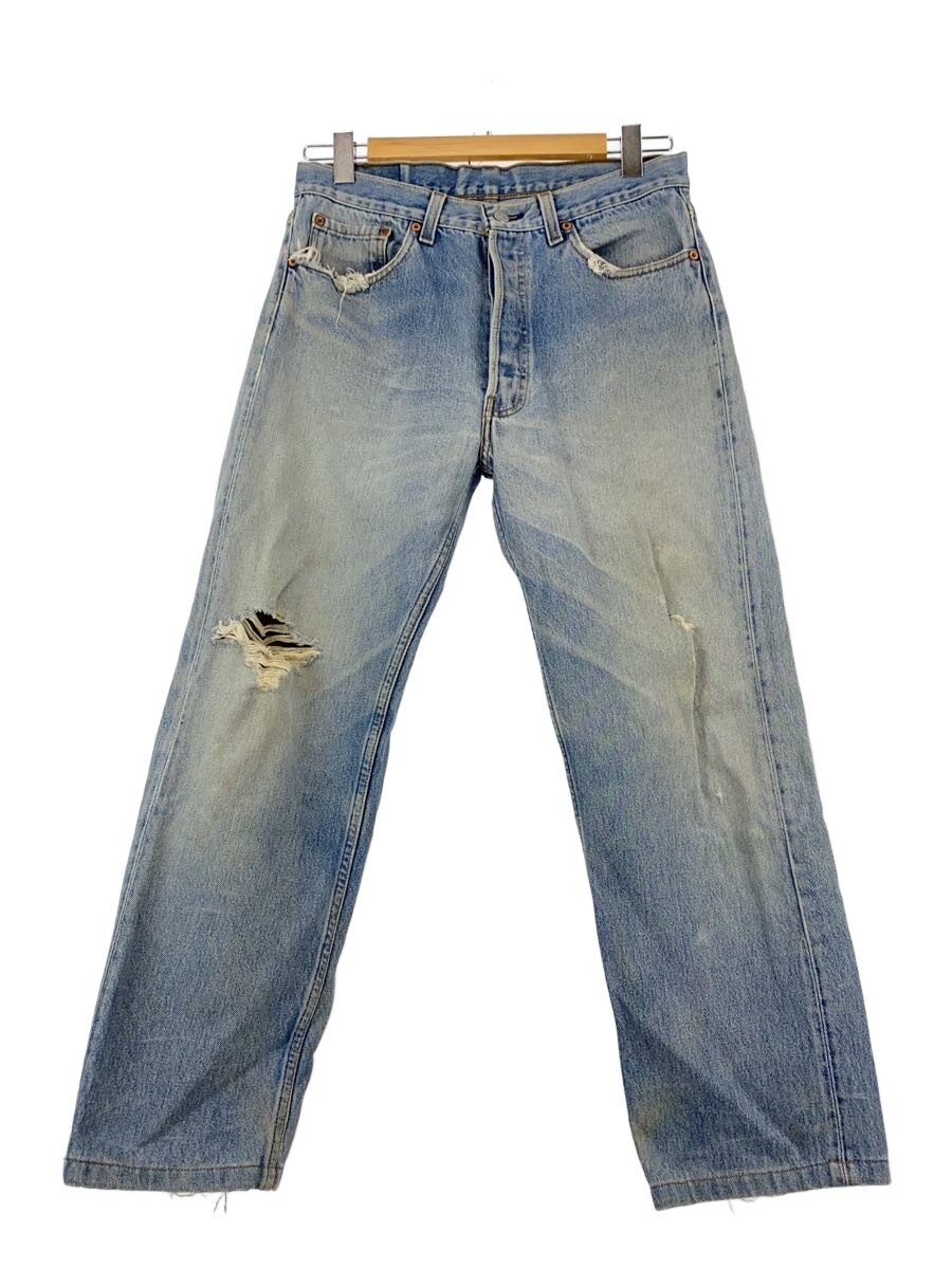 【中古】Levi’s◆80s/下つ方/USA製/34/綿織物/IDG/501【メンズウェア】