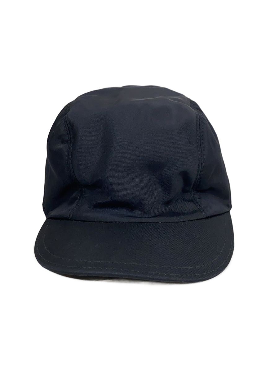 【中古】PRADA◆旗がしら/M/ナイロン/BLK/メンズ【服飾雑貨他】