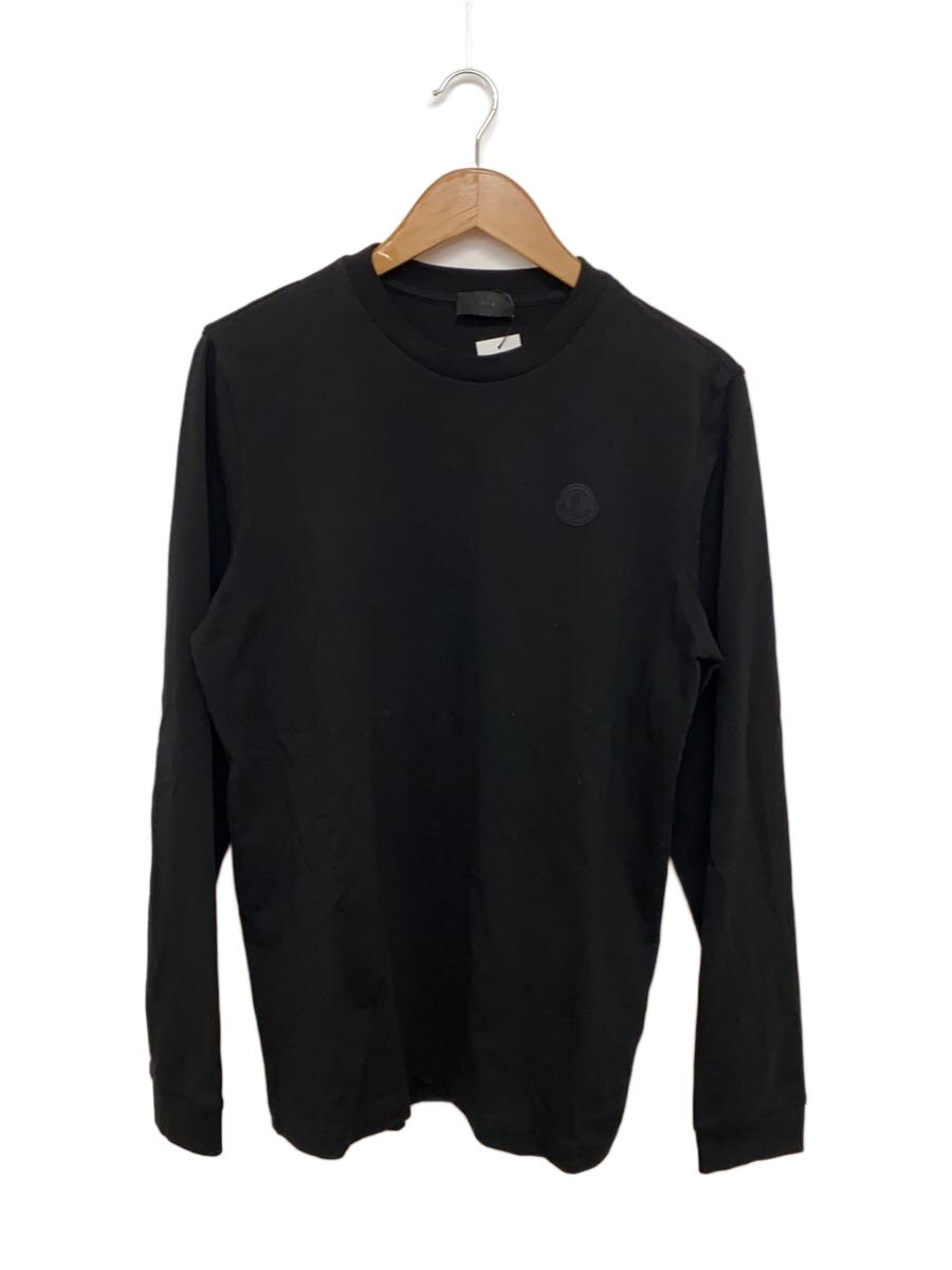 【中古】MONCLER◆長袖プルオーバー/M/綿織物/BLK/K20918D00001【メンズウェア】