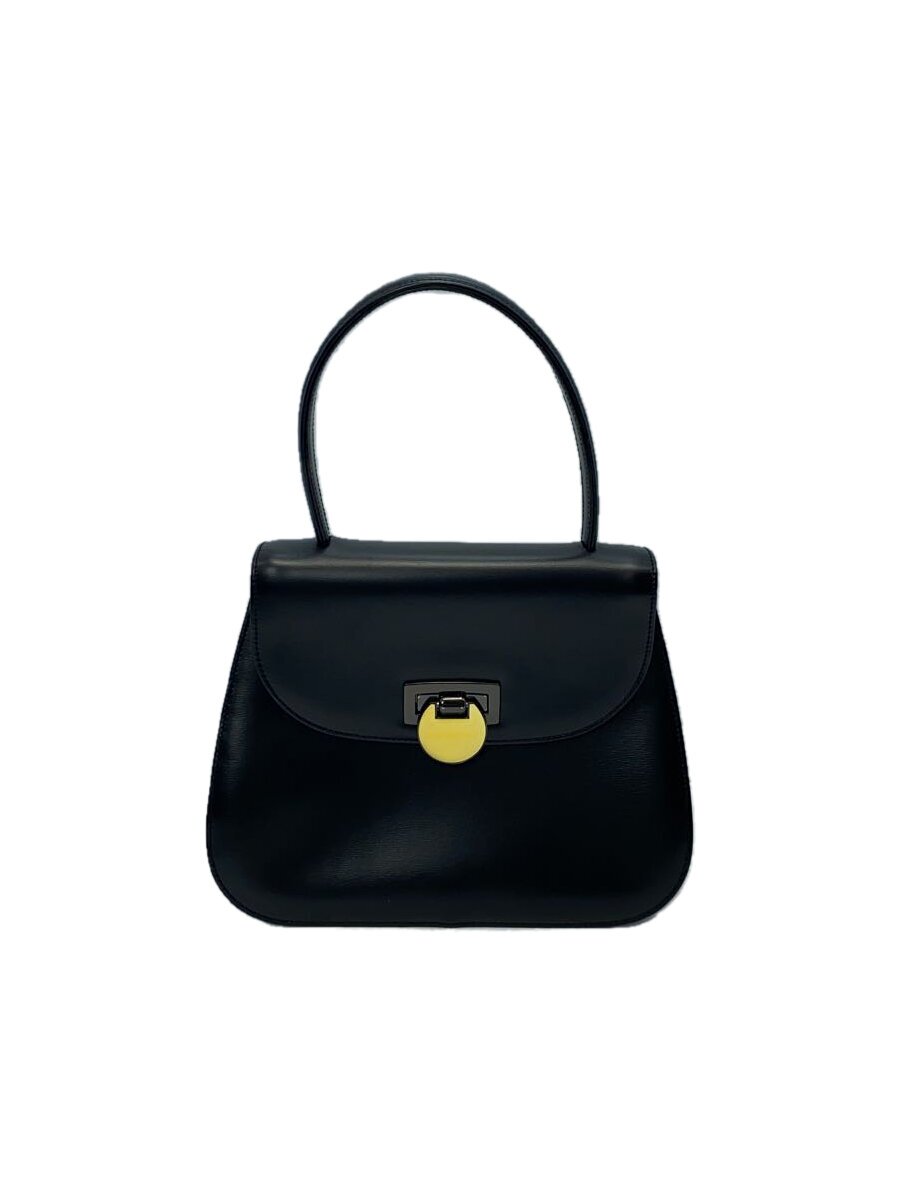 【中古】GIVENCHY◆ハンドバック/牛皮/BLK//【御徒面子】