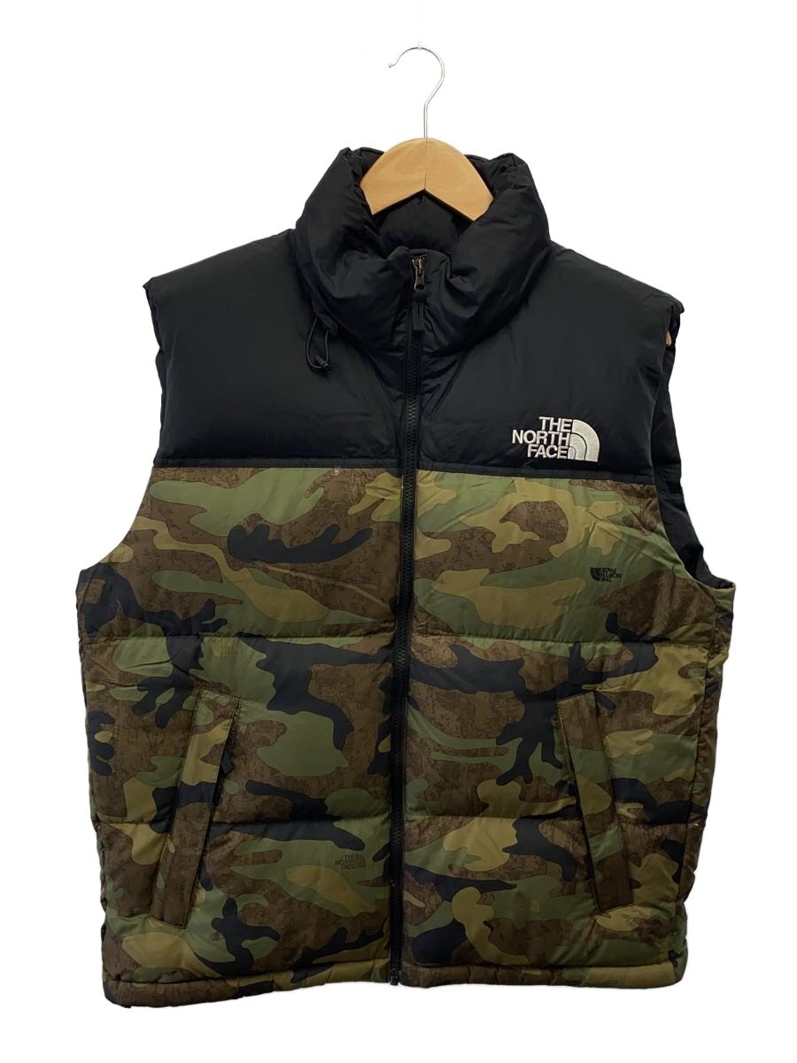 【中古】THE NORTH FACE◆NOVELTY NUPTSE VEST/L/ナイロン/グリーン/カモフラ/ND92233【メンズウェア】｜2ｎｄ STREET 店
