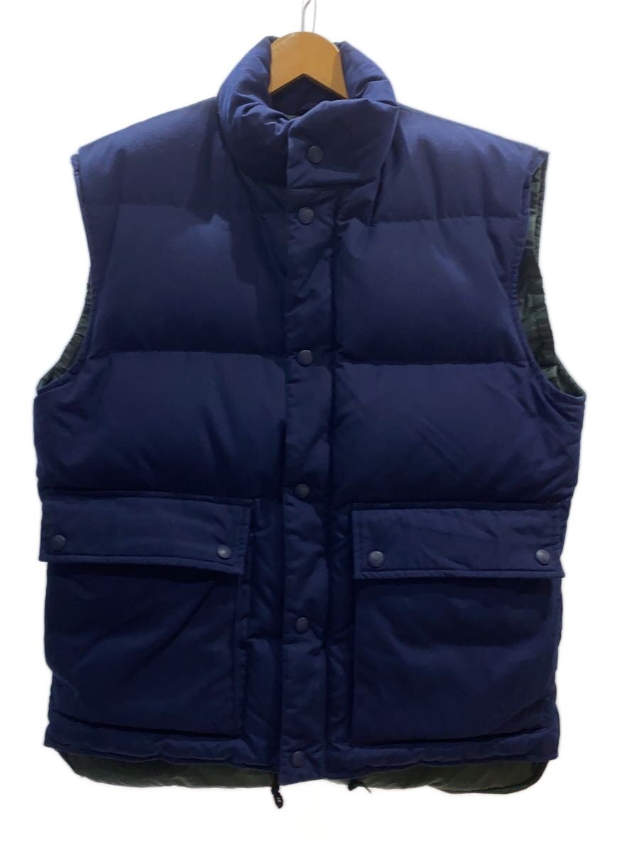 【中古】EDDIE BAUER◆ダウンベスト/S/ポリエステル/NVY【メンズウェア】｜2ｎｄ STREET 店