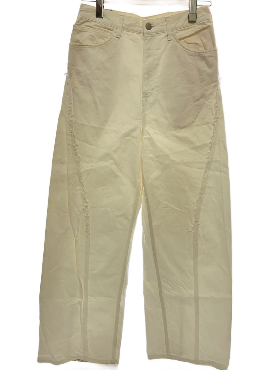 【中古】JieDa◆LOOSE FIT JEANS/1/綿織物/WHT/Jie-ST15【メンズウェア】