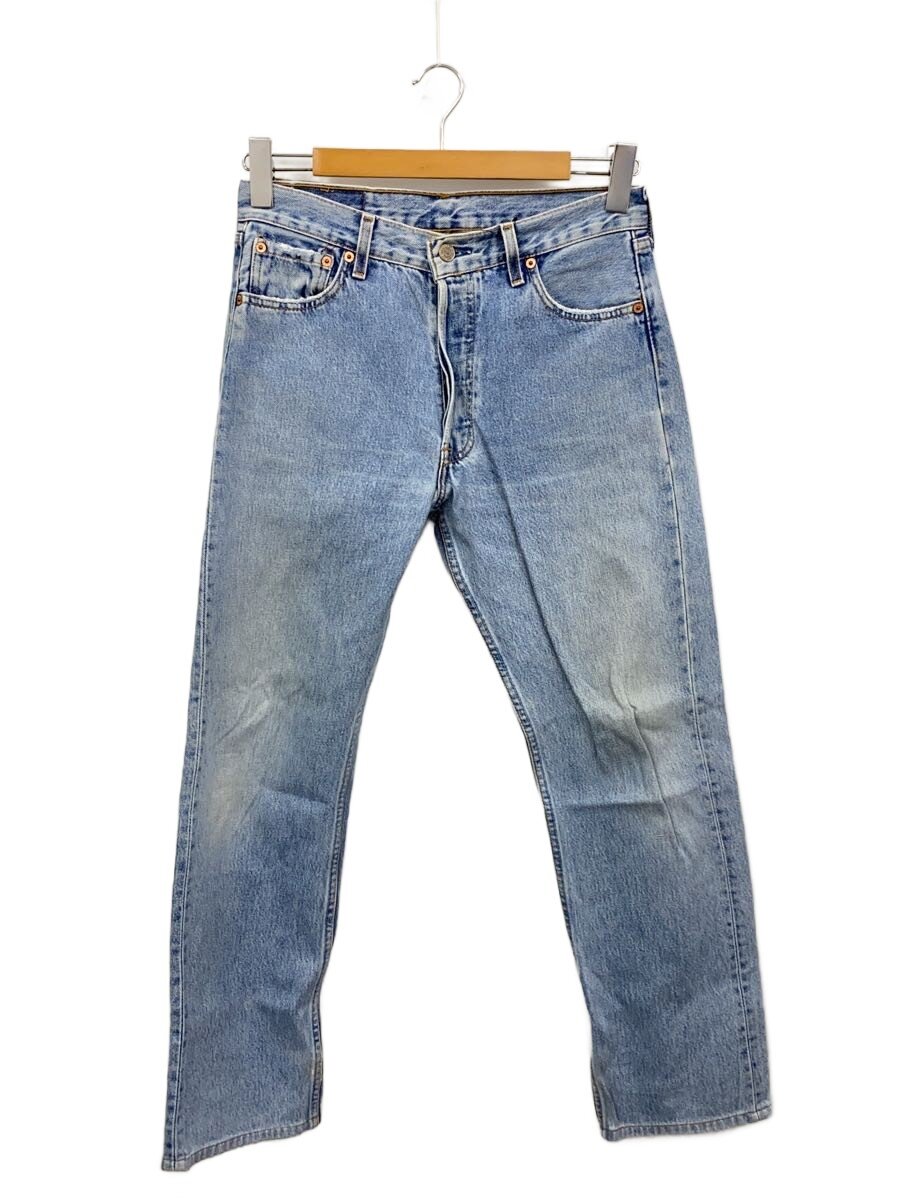 【中古】Levi’s◆90s/97年製/USA製/目じるし501/30/ジーンズ/IDG/501-6182【メンズウェア】