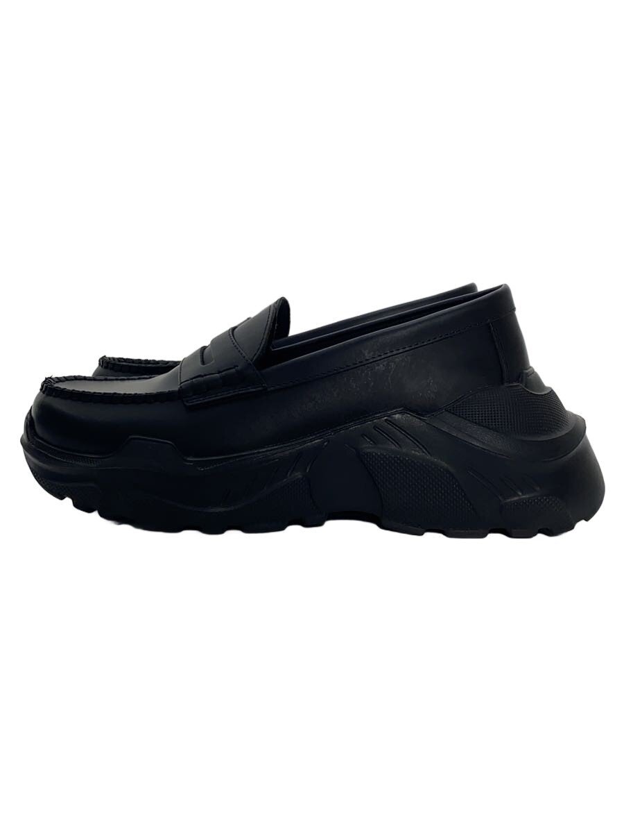 【中古】AKIKOAOKI◆Regulated Gravity/置き目毛皮/25糎/BLK/AAI007FW21//【シューズ】