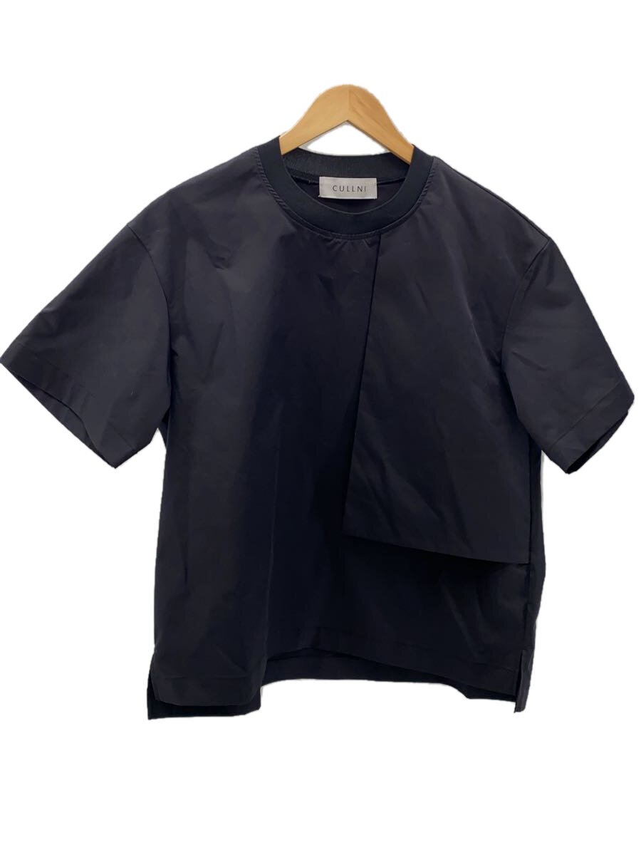 【中古】CULLNI◆High Count Stretch Twill Asymmetrical Pullover/0/BLK【メンズウェア】｜2ｎｄ STREET 店