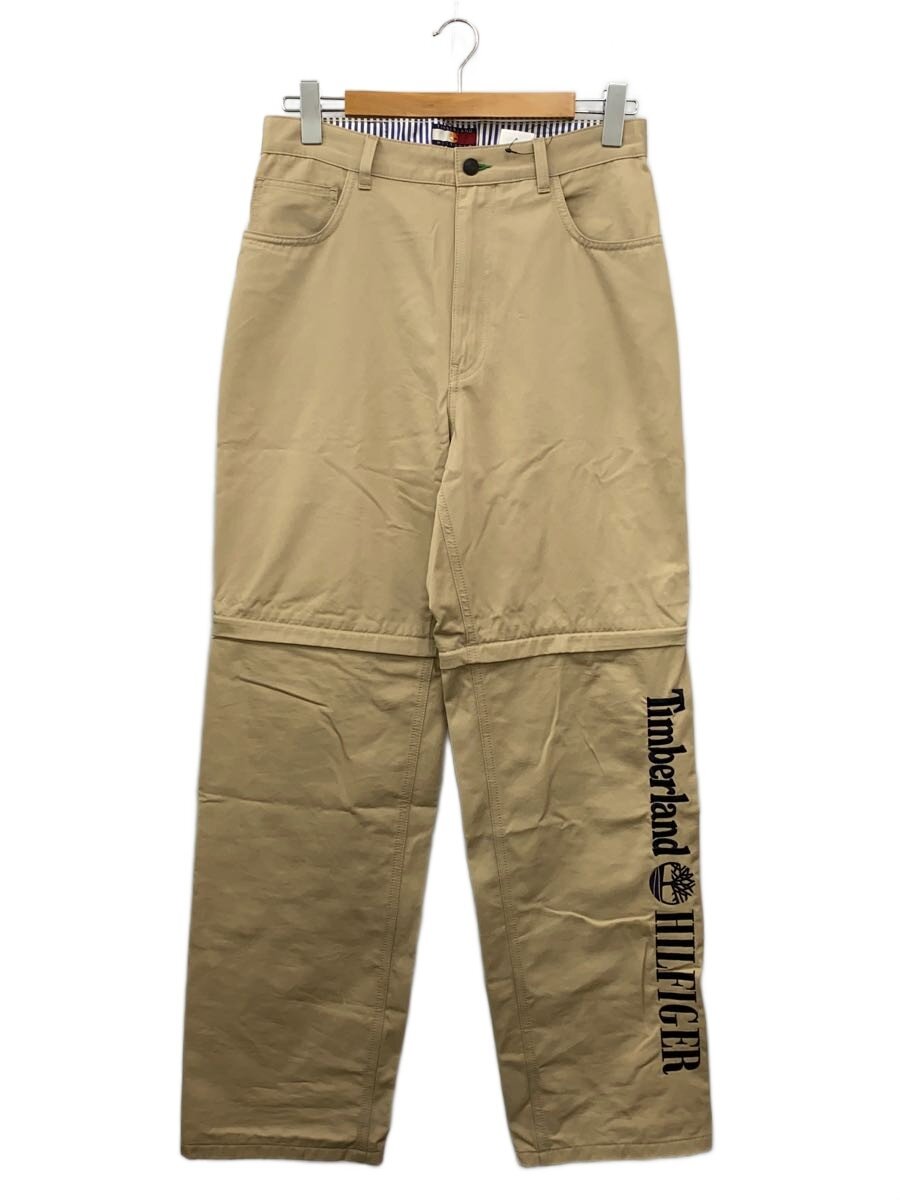 【中古】TOMMY HILFIGER◆21SS/×Timberland/CHINOS PAINTER PANTS/ペインターパンツ/S/胴締め欠品【メンズウェア】