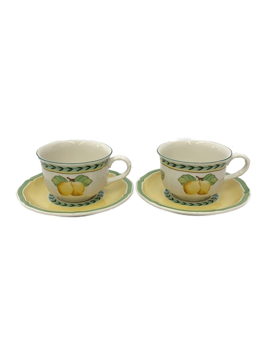 【中古】Villeroy & Boch◆フレンチガーデン/カップ&ソーサー/2点セット【キッチン用品】