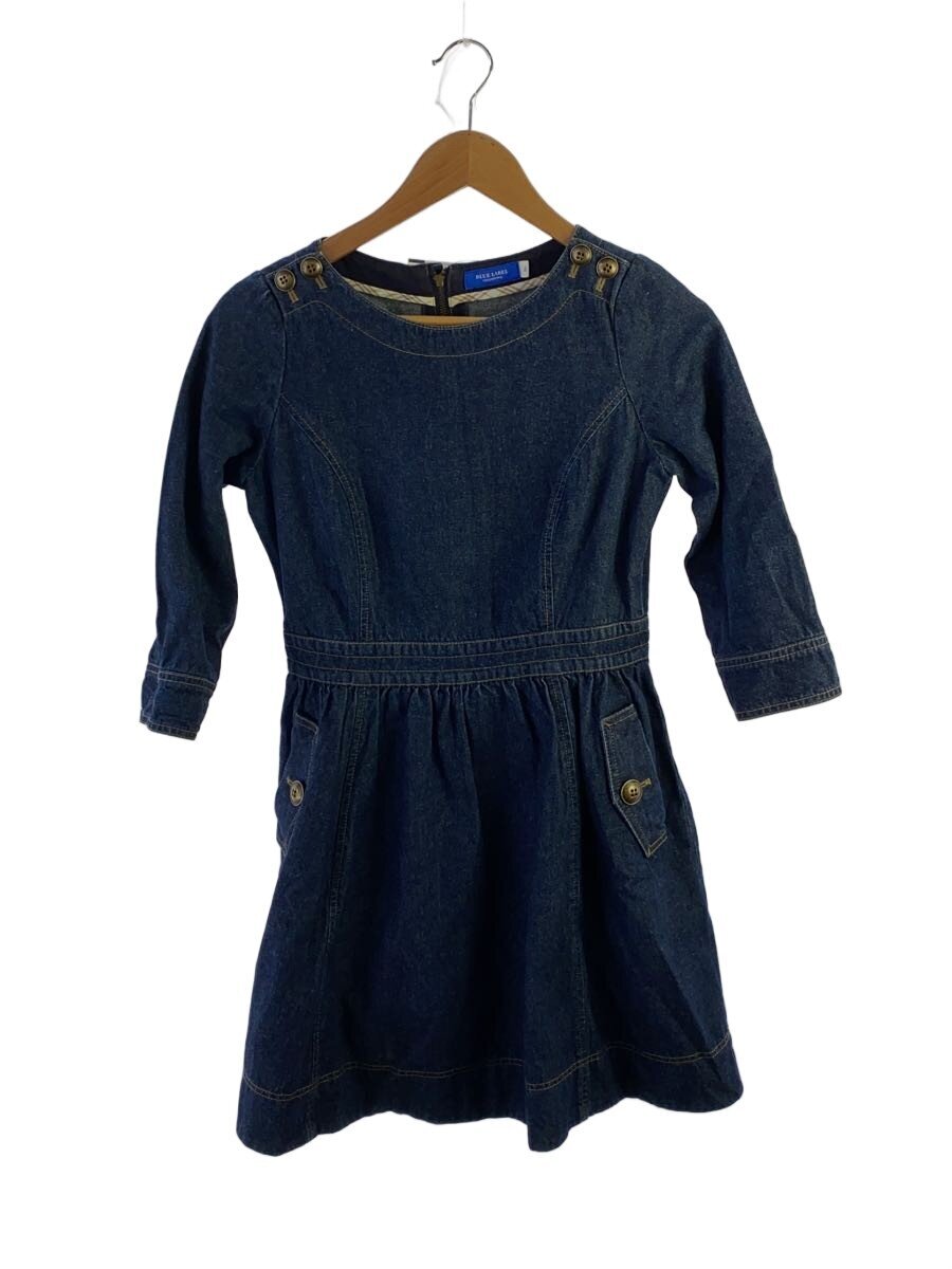 【中古】BLUE LABEL CRESTBRIDGE◆半袖衣装/36/ジーンズ/IDG/55J20-246-29【レディース御召しもの】