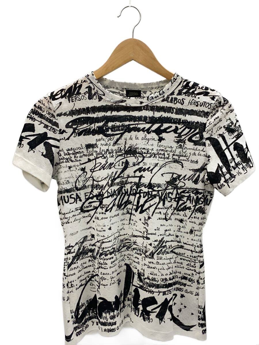 【中古】Jean Paul GAULTIER FEMME◆半袖カットソー/40/ポリエステル/WHT【レディースウェア】|2nd STREET 店