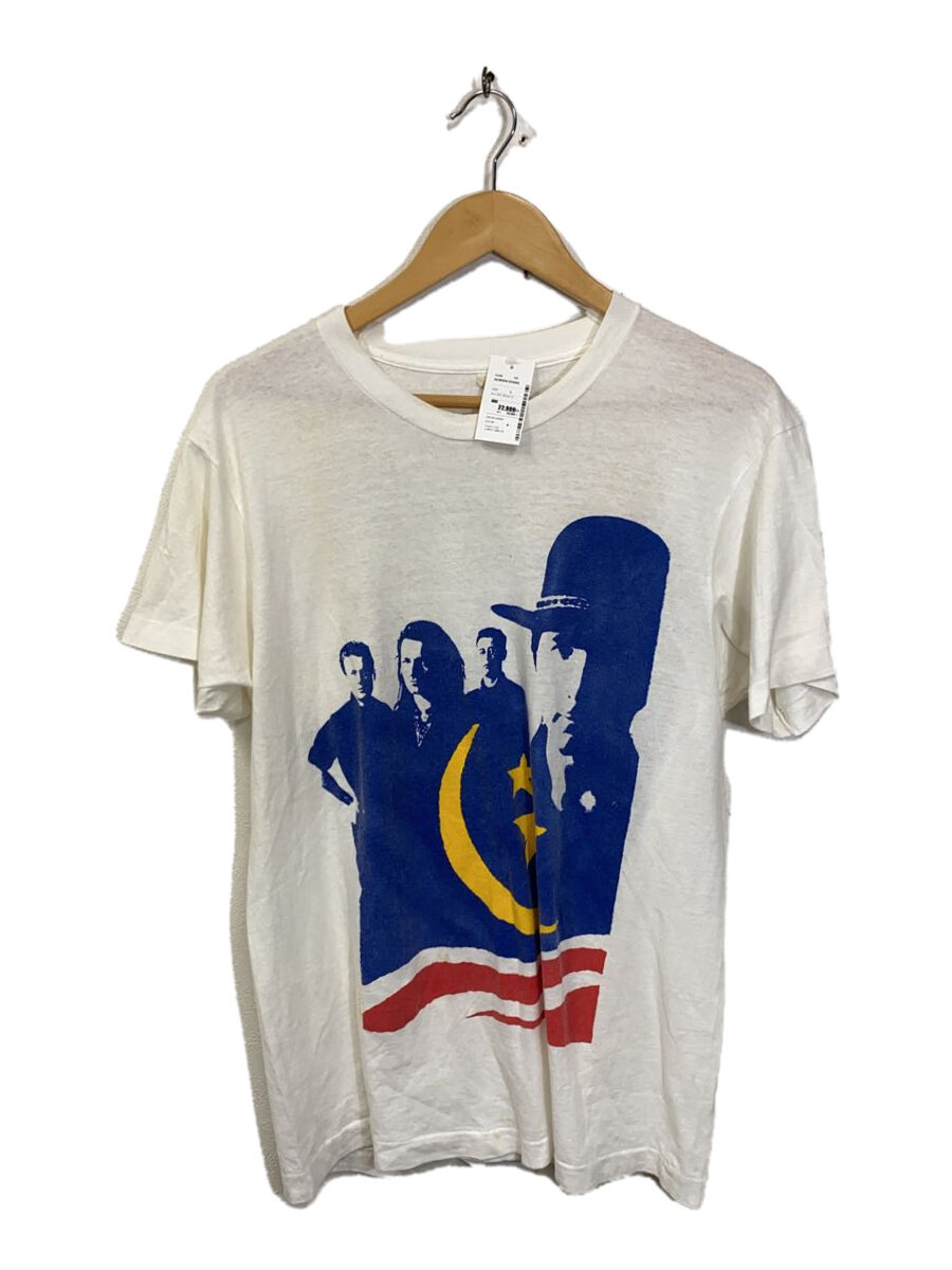 【中古】SCREEN STARS◆1989/U2/Tシャツ/L/コットン/WHT【メンズウェア】｜2ｎｄ STREET 店