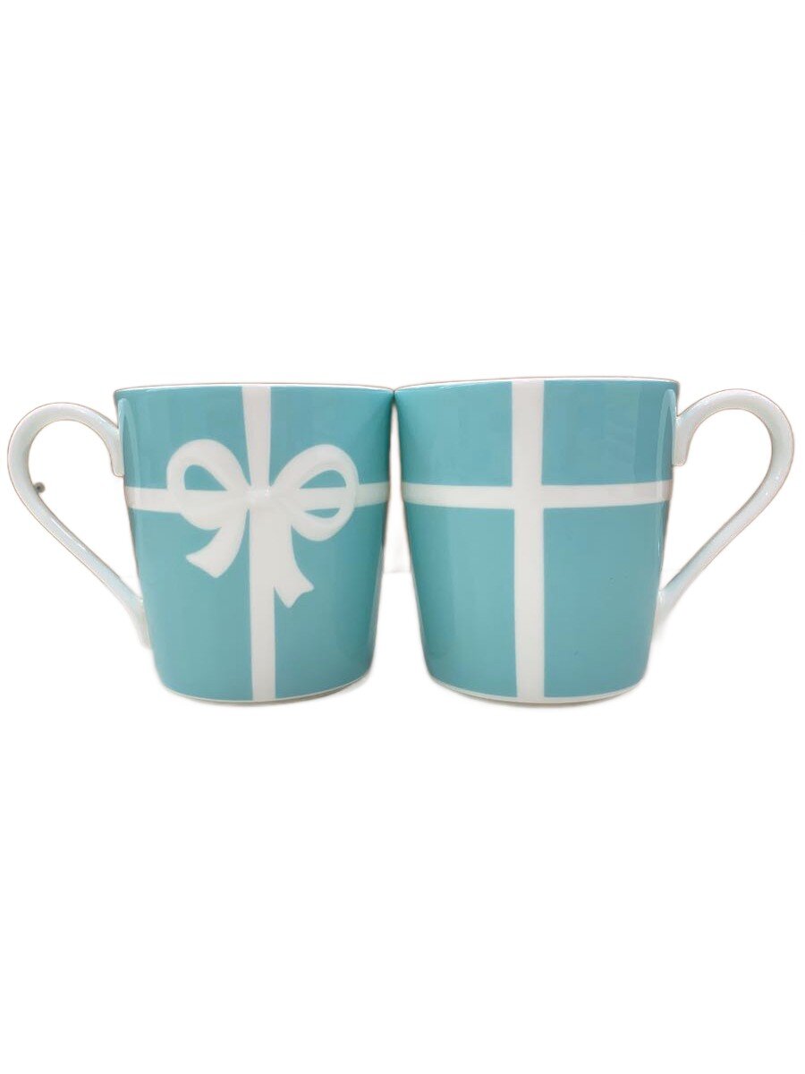 【中古】TIFFANY\u0026Co.◆青碧ボックス席/マグカップ/2点書き割り/BLU/青碧ボックス席//【勝手もと装置】