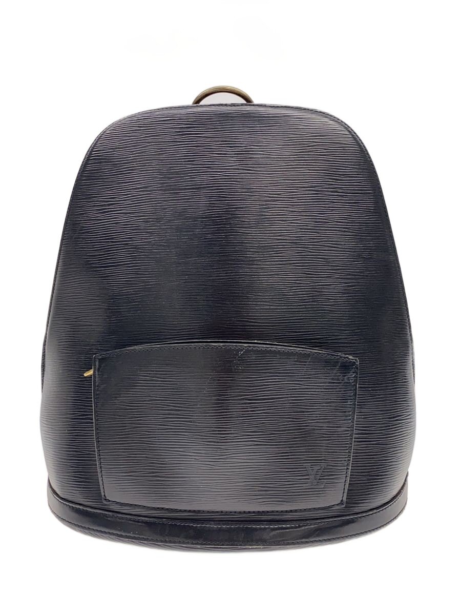 【中古】LOUIS VUITTON◆ゴブラン_エピ/なめし革/BLK【御徒面子】