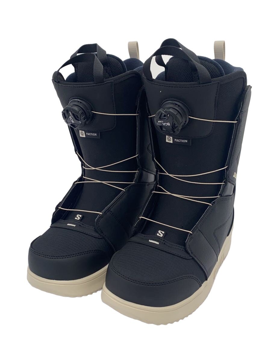 【中古】salomon◆スノーボードブーツ/27cm/BOA/BLK【スポーツ】