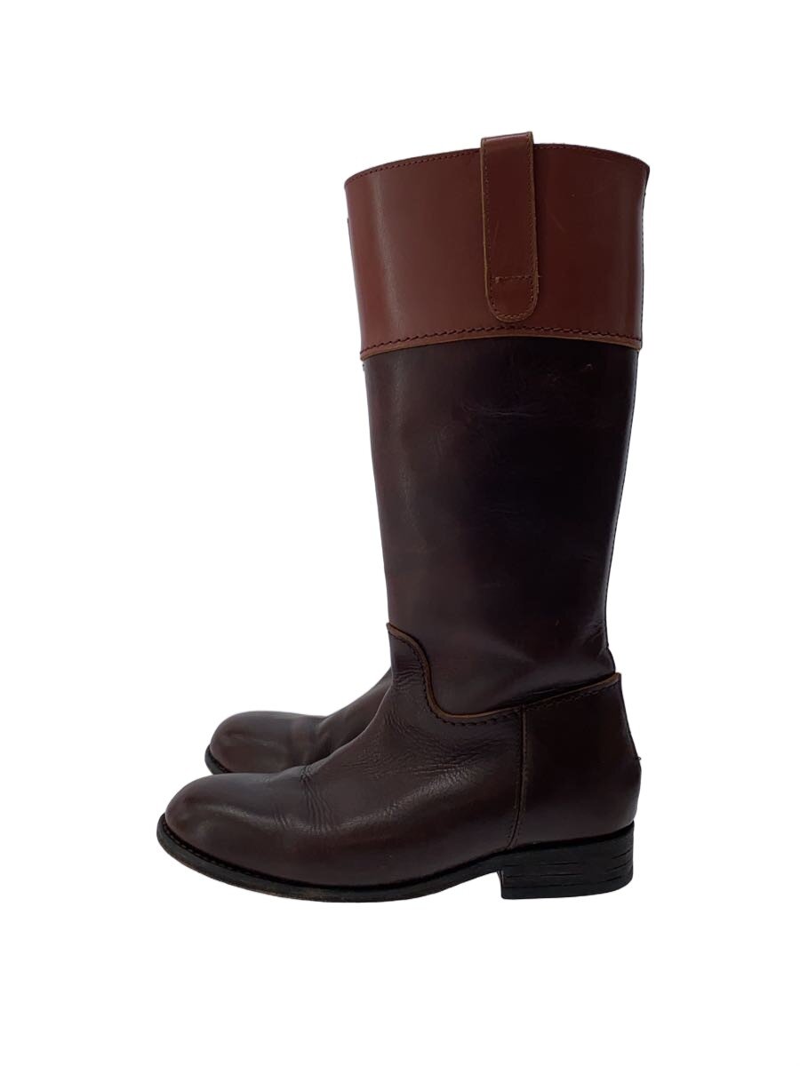 【中古】JUNYA WATANABE COMME des GARCONS◆ロングブーツ/SS/BRW/レザー【シューズ】|2nd STREET 店