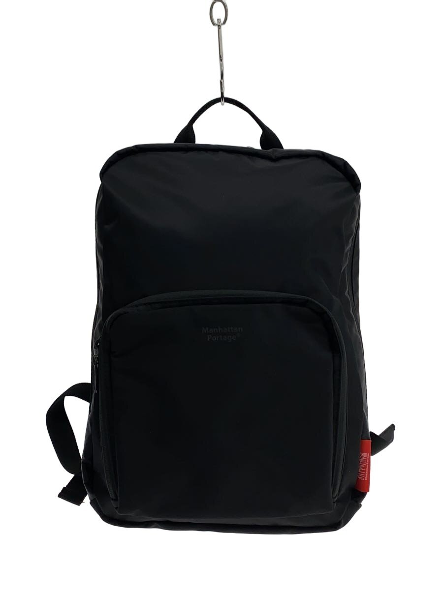 【中古】Manhattan Portage◆背嚢/ナイロン/BLK/無地/mp2312ntwlb/Polyamide Backpack【御徒面子】