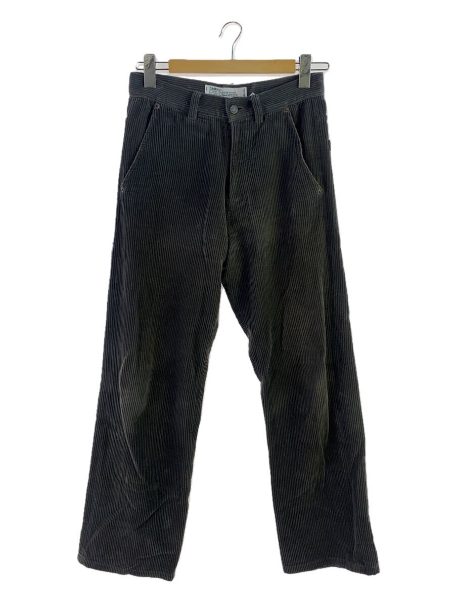 【中古】DAIRIKU◆ボトム/29/コットン/GRY/無地/18AWPT01【メンズウェア】｜2ｎｄ STREET 店