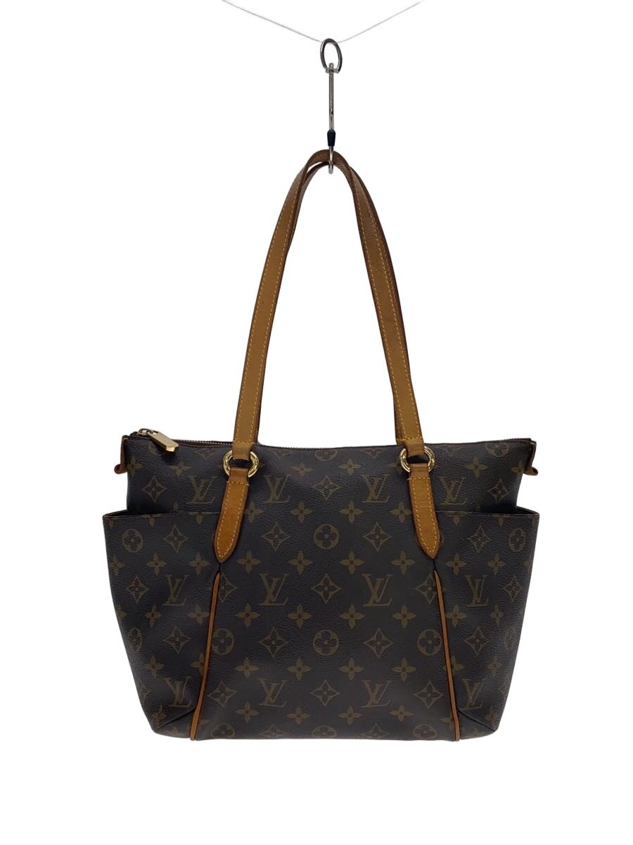 【中古】LOUIS VUITTON◆1)トータリーPM_モノグラム・キャンバス/PVC/BRW/M56688/ヌメ皮にひび割れ。【バッグ】｜2ｎｄ STREET 店 53,196円