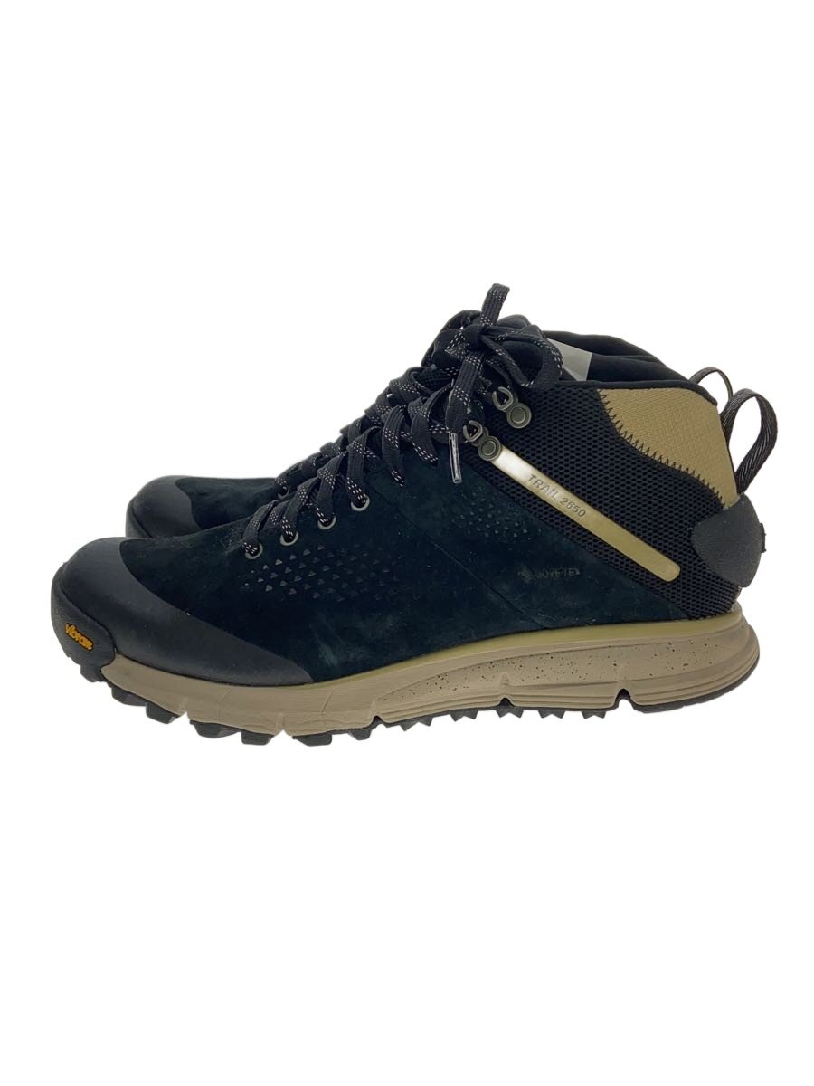 【中古】Danner◆トレッキングブーツ/US9.5/BLK/スウェード/61248【シューズ】