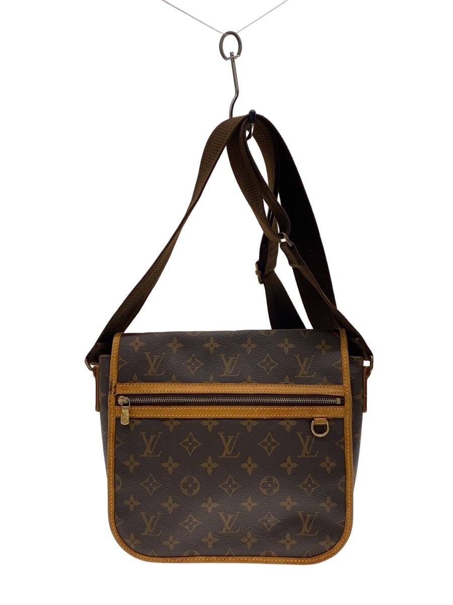 【中古】LOUIS VUITTON◆伝達人PM・ボスフォール_モノグラム・帆布/PVC/BRW//【御徒面子】