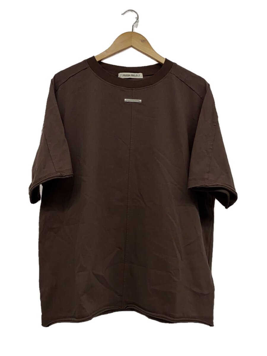 【中古】PRANK PROJECT◆Sheer Teleco Layer Over Top/ヨゴレ有/FREE/綿織物/BRW/31242415609【レディース御召しもの】