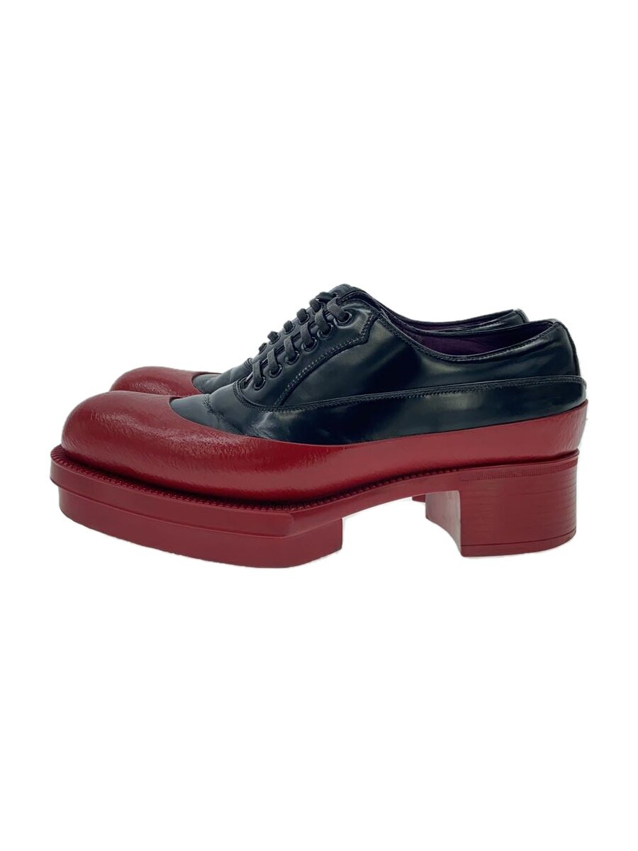 【中古】PRADA◆シューズ/35.5/マルチ色つや/なめし革/880D【シューズ】