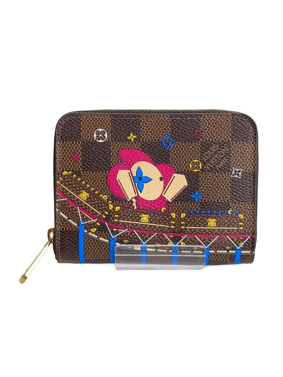 【中古】LOUIS VUITTON◆ダミエ ジッピーコインパース ヴィヴィエンヌ/レザー/BRW/総柄/レデ【服飾雑貨他】｜2ｎｄ STREET 店