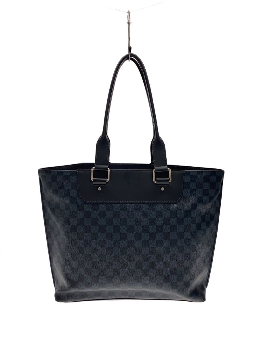 【中古】LOUIS VUITTON◆カバ・ヴォワヤージュ_ダミエ・グラフィット/PVC/BLK//【御徒面子】