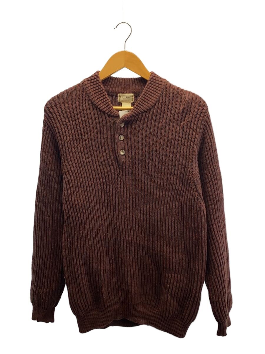 【中古】L.L.Bean◆編み物・ティーシャツ(朦朦たる)/M/綿織物/BRD【メンズウェア】
