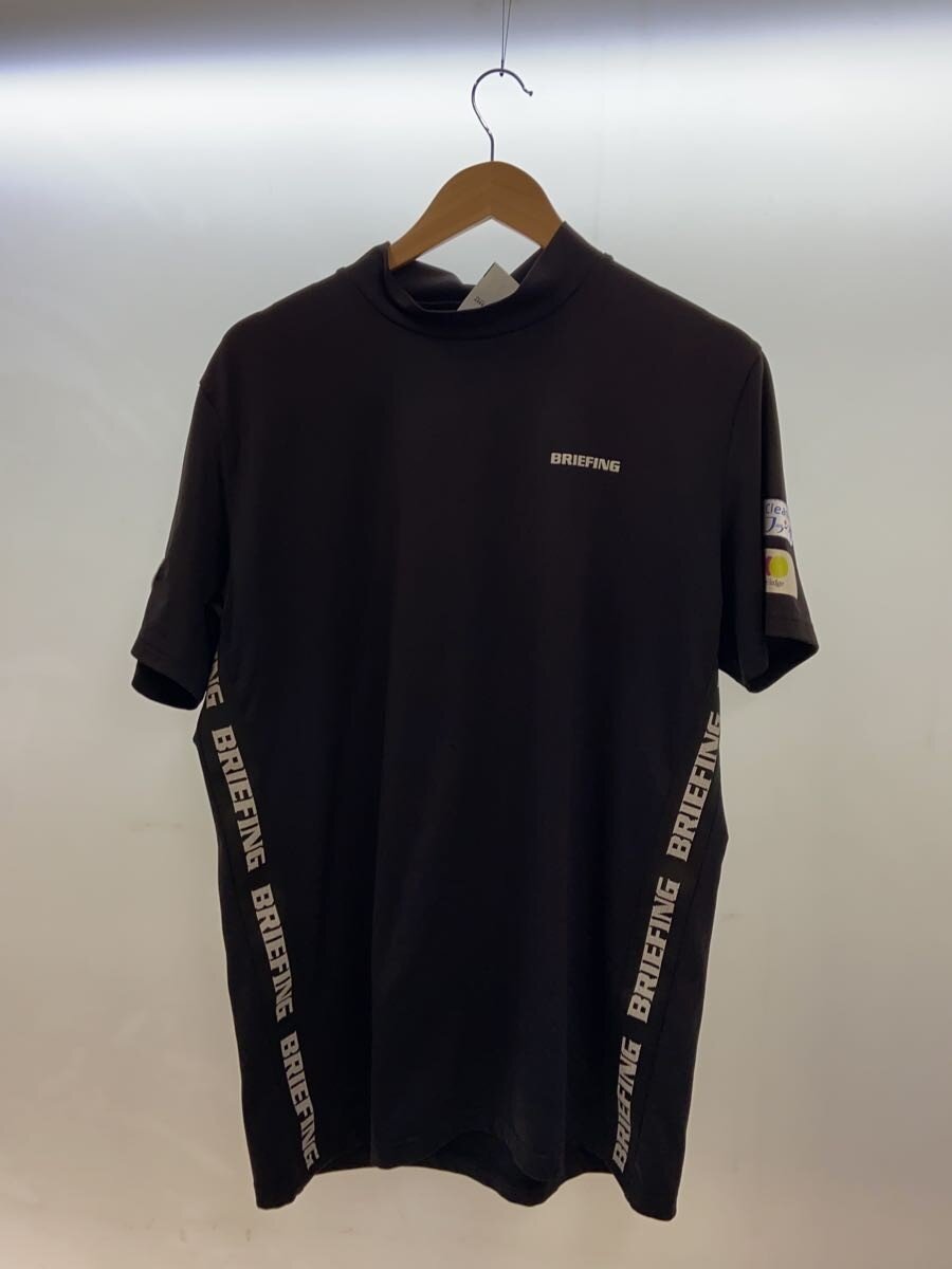 【中古】BRIEFING◆プルオーバー/スポーツウェアー/XL/BLK/BRG231M06【運動競技】