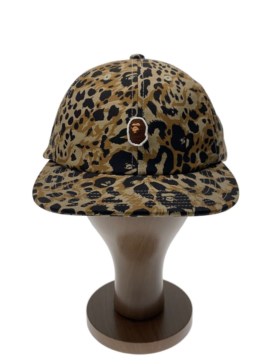 【中古】A BATHING APE◆旗がしら/FREE/綿織物/BEG/レオパード/メンズ/001CPL801004M【服飾雑貨他】