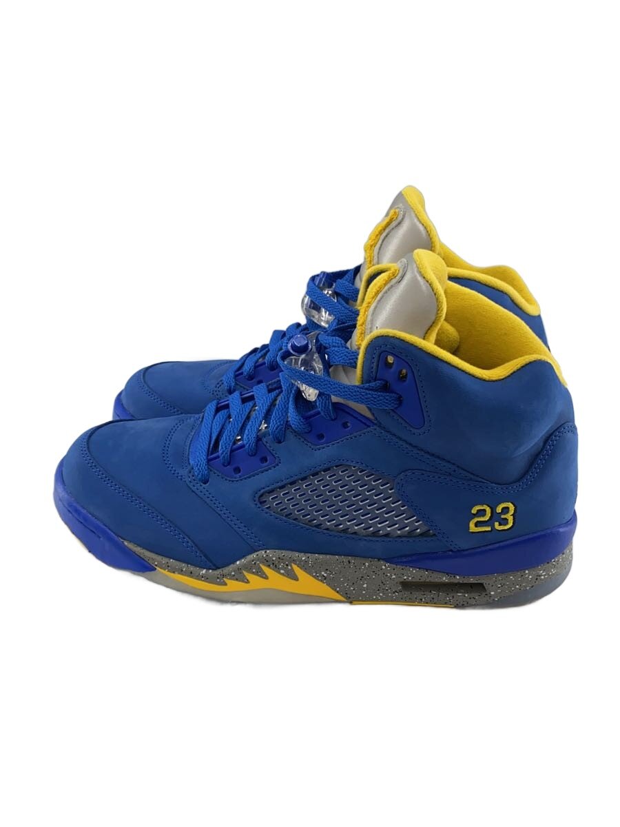 【中古】NIKE◆AIR JORDAN 5 LANEY JSP/エアジョーダン/ブルー/CD2720-400/27.5cm/BLU【シューズ】｜2ｎｄ STREET 店