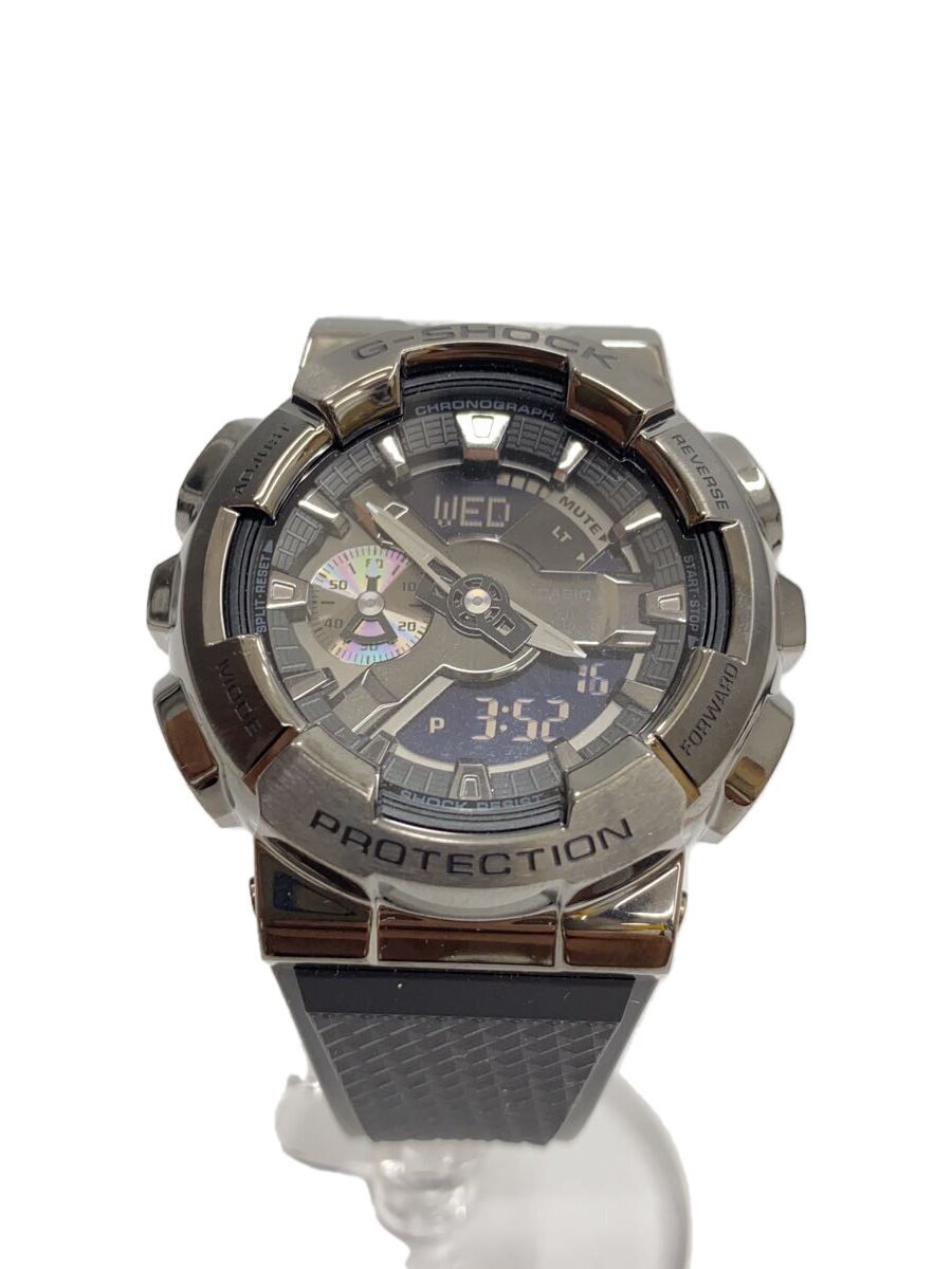 【中古】CASIO◆石英ウオッチ_G-SHOCK/アナログ/BLK/BLK【服飾雑貨他】