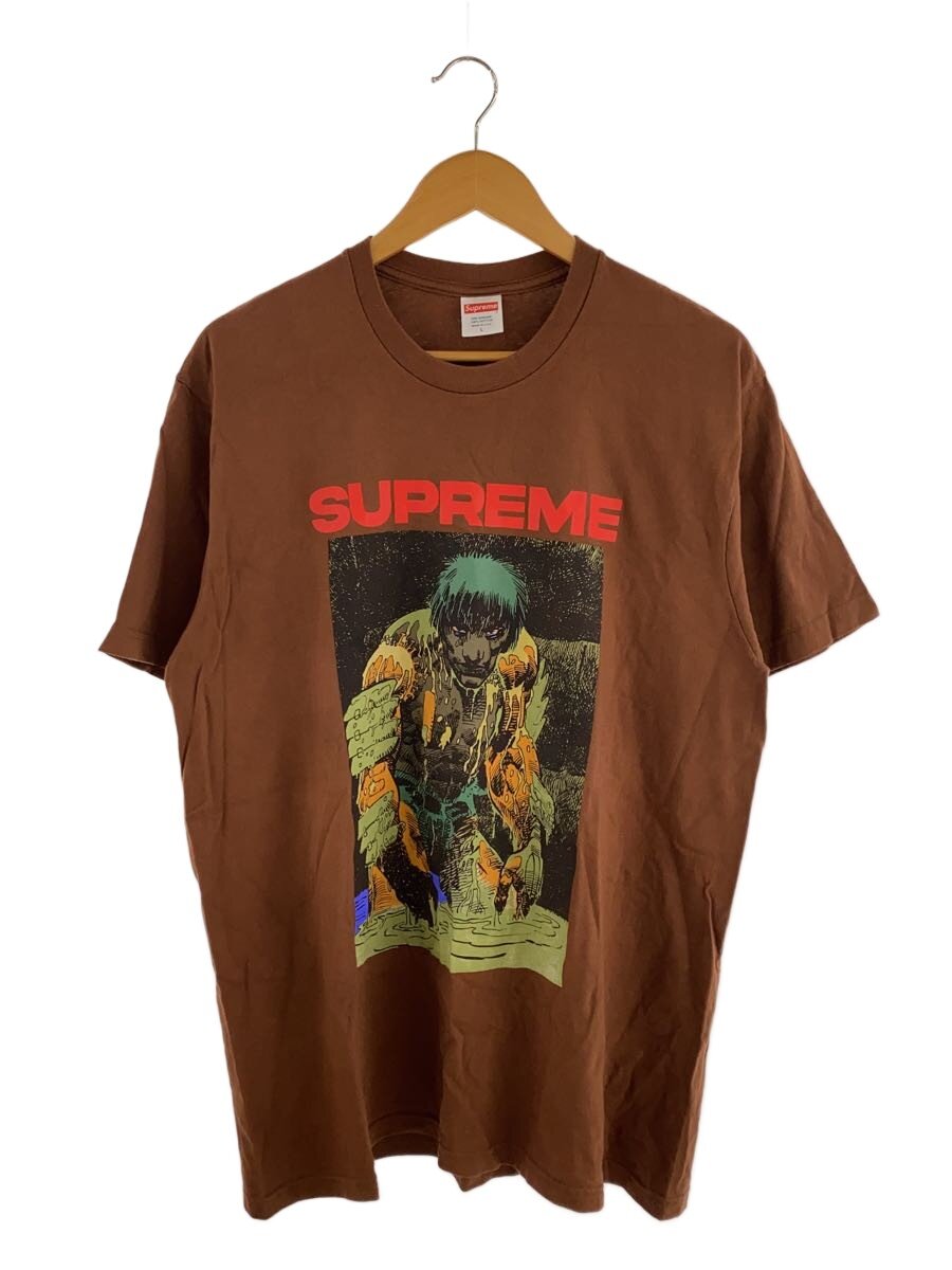 【中古】Supreme◆23SS/Ronin Tee/プルオーバー/L/綿織物/BRW//【メンズウェア】