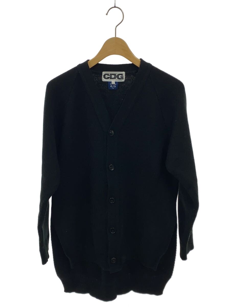 【中古】CDG◆×LOCHAVEN of SCOTLAND/ジレー/L/アクリル樹脂/BLK/黒/SZ-N006【メンズウェア】