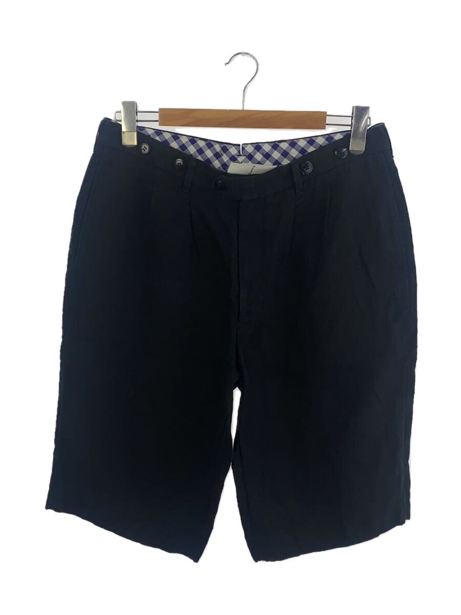 【中古】JUNYA WATANABE COMME des GARCONS MAN◆ヘンプ/遊撃手ズボン下/L/リネン/BLK/無地/WG-P034/AD2020【メンズウェア】