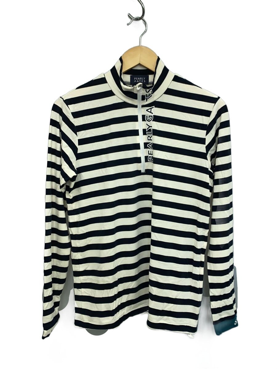 【中古】PEARLY GATES◆トップス/スポーツウェアー/4/アクリル繊維/WHT/053-2166107【運動競技】